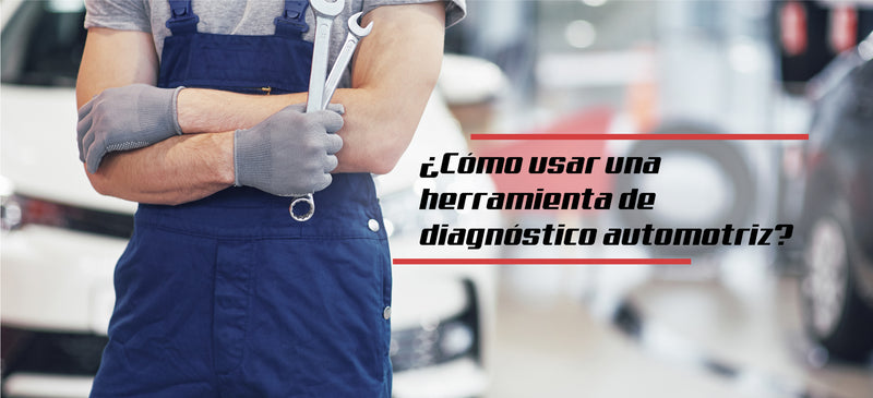 Como usar una herramienta de diagnostico automotriz?